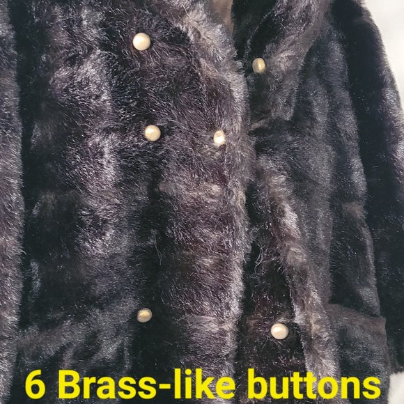 Dark Brown Faux Mink - Picture 2 of 7